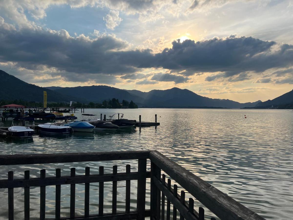 Wolfgangsee Ferienappartement „Bergliebe“ Strobl Kültér fotó